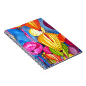 ランタン中国のの水彩画素晴らし術 ノートブック (右側)