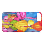 ランタン中国のの水彩画素晴らし術 Case-Mate iPhoneケース (裏面(横))