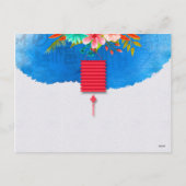 ランタン中国のウォータータイガー2022年初旬VpC10 シーズンポストカード (裏面)