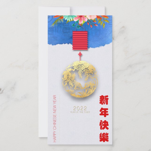 ランタン中国のウォータータイガー2022年11月VTC09 (正面)