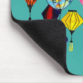 ランタン中国のカラフル マウスパッド (コーナー)