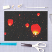 ランタン中国のティッシュペーパー 薄葉紙 (クラフト)