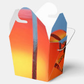 ランタン中国のテイクアウト特典ボックス フェイバーボックス (オープン)