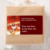 ランタン中国のラベル ラベル (インサイチュ)