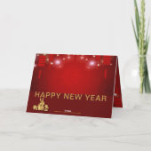 ランタン中国の花火うさぎ年2023 HGC カード (裏面)