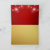 ランタン中国の花火うさぎ年2023 HGC カード (内部)