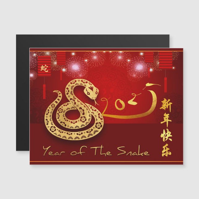 ランタン中国の花火スネーク2025年MC (正面/裏面)