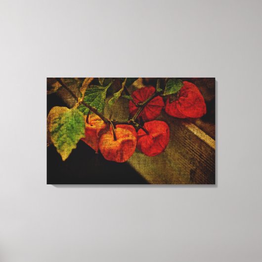 ランタン中国の#2 キャンバスプリント (正面)