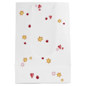 ランタン付きクリスマスマウス ミディアムペーパーバッグ (裏面)