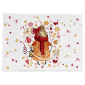 ランタン付きクリスマスマウス ラージペーパーバッグ (裏面)