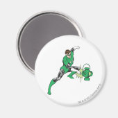 ランタン付きグリーンランタン2 マグネット (正面/裏面)