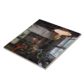 ランタン付き機械屋 タイル (側面)