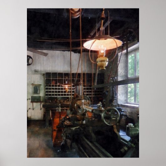 ランタン付き機械屋 ポスター (正面)