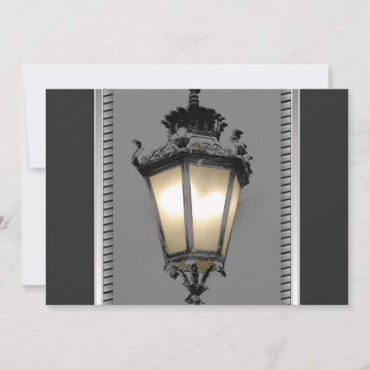 ランタン招待状 招待状 (正面)