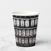 ランタン日本の紙カップ 紙コップ (裏面)