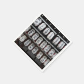 ランタン日本の スタンダードカクテルナプキン (角)