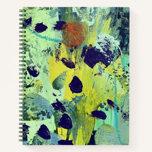 ランタン柄のノート/ジャーナル ノートブック (正面)