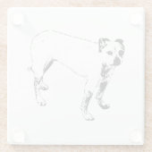 ランタン灯の見張り ガラスコースター (裏面)