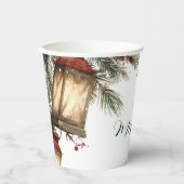 ランタン素朴クリスマスパーティー 紙コップ (正面)