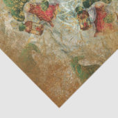 ランタン素朴ツリー模様付きクリスマス格言 薄葉紙 (詳細)