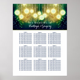 ランタン結婚で魅了された座席表 ポスター