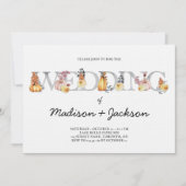 ランタン結婚ズ水彩秋招待状 招待状 (正面)