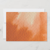 ランタン結婚ズ水彩秋招待状 招待状 (裏面)