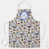 ランタン、ナッツ&その他|感謝祭パーソナライズされた エプロン (正面)