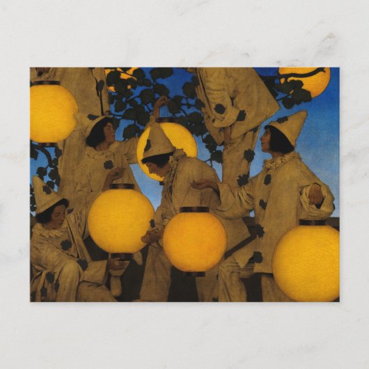 『ランタン・ベアーズ』(ラタン・ベアーズ、The Lantern Bearers)、マックスフィール ポストカード (正面)