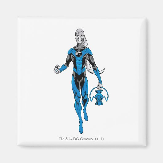 ランタン（青） 4 マグネット (正面)