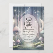 ランターライトの夢に魅了された森結婚の セーブザデート (正面)