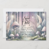 ランターライトの夢に魅了された森結婚の セーブザデート (正面)