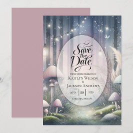 ランターライトの夢に魅了された森結婚の セーブザデート