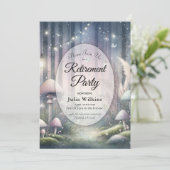 ランターライト夢に魅了された森林退職 招待状 (スタンド正面)