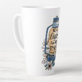 ランタ感動的ン カフェラテマグ (左アングル)