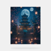 ランタ日本のンフェスティバルアート アクリルサイン (正面)