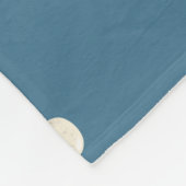 ランダムかわいいかわいいスカルド淡い色のツ青 フリースブランケット (角)