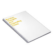 ランダムな思考と差し迫ったカオス ノートブック (右側)