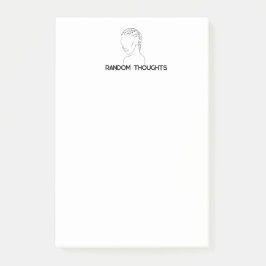 ランダムな考えポストイットのメモ ポストイット