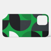 ランダムな色の三角形のパターン生成A Case-Mate iPhoneケース (裏面 (横))