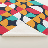 ランダムな色の三角形を持つパターン生成A シェルパブランケット (3/4)