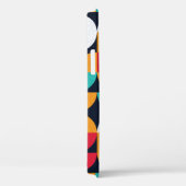 ランダムな色の三角形を持つパターン生成A Case-Mate iPhoneケース (裏面 / 右)