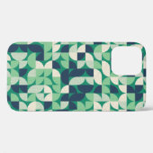 ランダムな色の4分の1円、生成。 Case-Mate iPhoneケース (裏面 (横))
