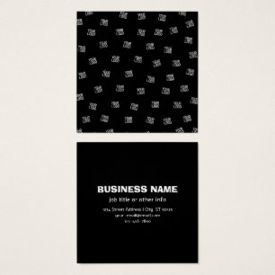 ランダムに配置されたデザイン、ビジネスロゴまたはイメージ