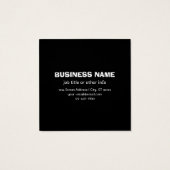 ランダムに配置されたデザイン、ビジネスロゴまたはイメージ (裏面)