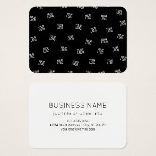 ランダムに配置されたデザイン、ビジネスロゴまたはイメージ