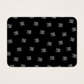 ランダムに配置されたデザイン、ビジネスロゴまたはイメージ (正面)