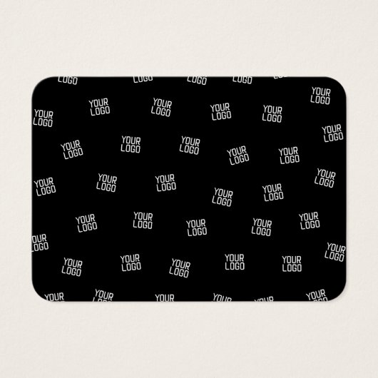 ランダムに配置されたデザイン、ビジネスロゴまたはイメージ (正面)