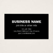 ランダムに配置されたデザイン、ビジネスロゴまたはイメージ (裏面)