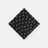 ランダムに配置されたデザイン、ビジネスロゴまたはイメージ スタンダードカクテルナプキン (角)